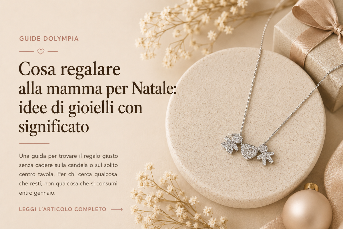 Cosa regalare alla mamma per Natale: idee di gioielli con significato
