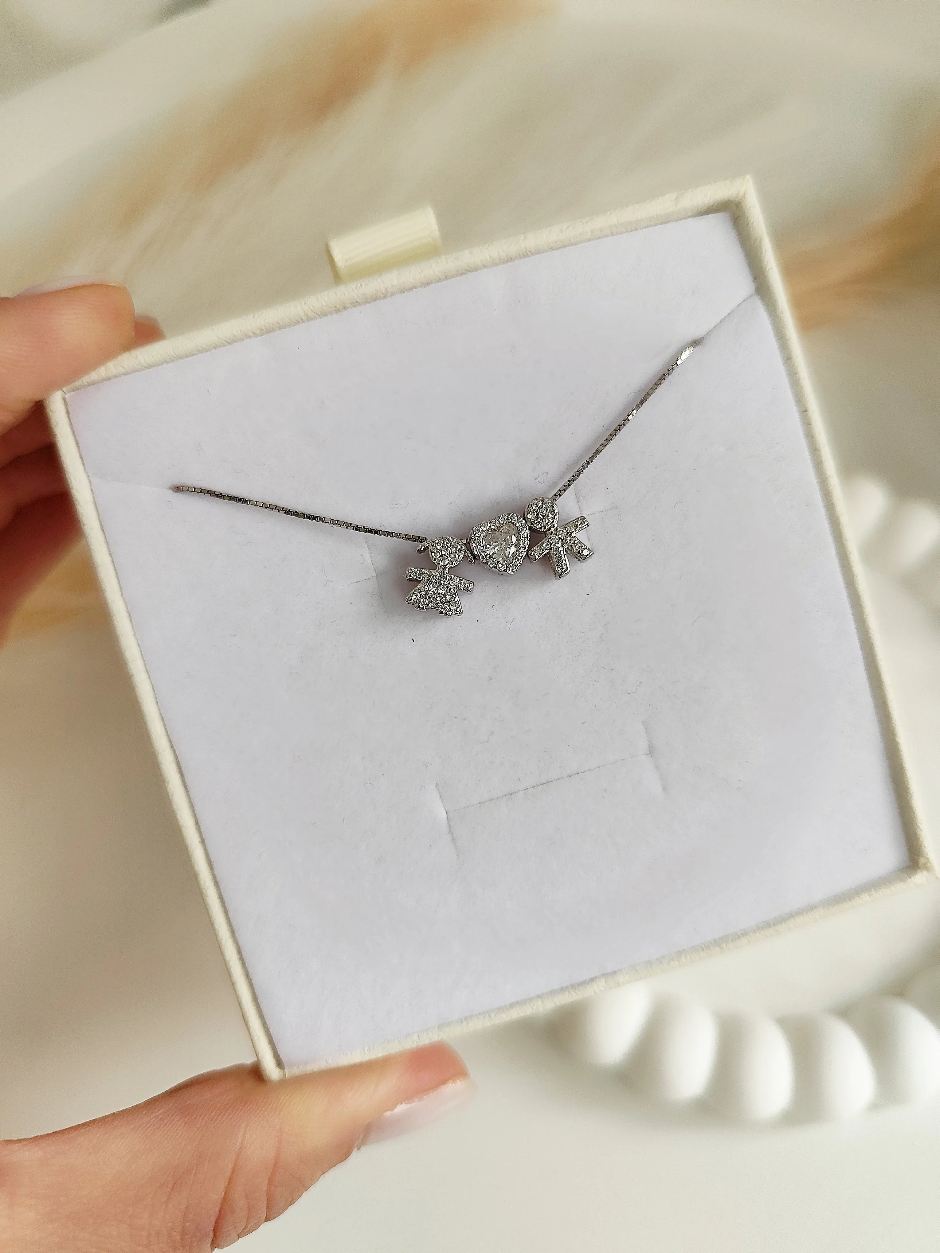Collana Baby Cuore Piccolo - Filo Singolo