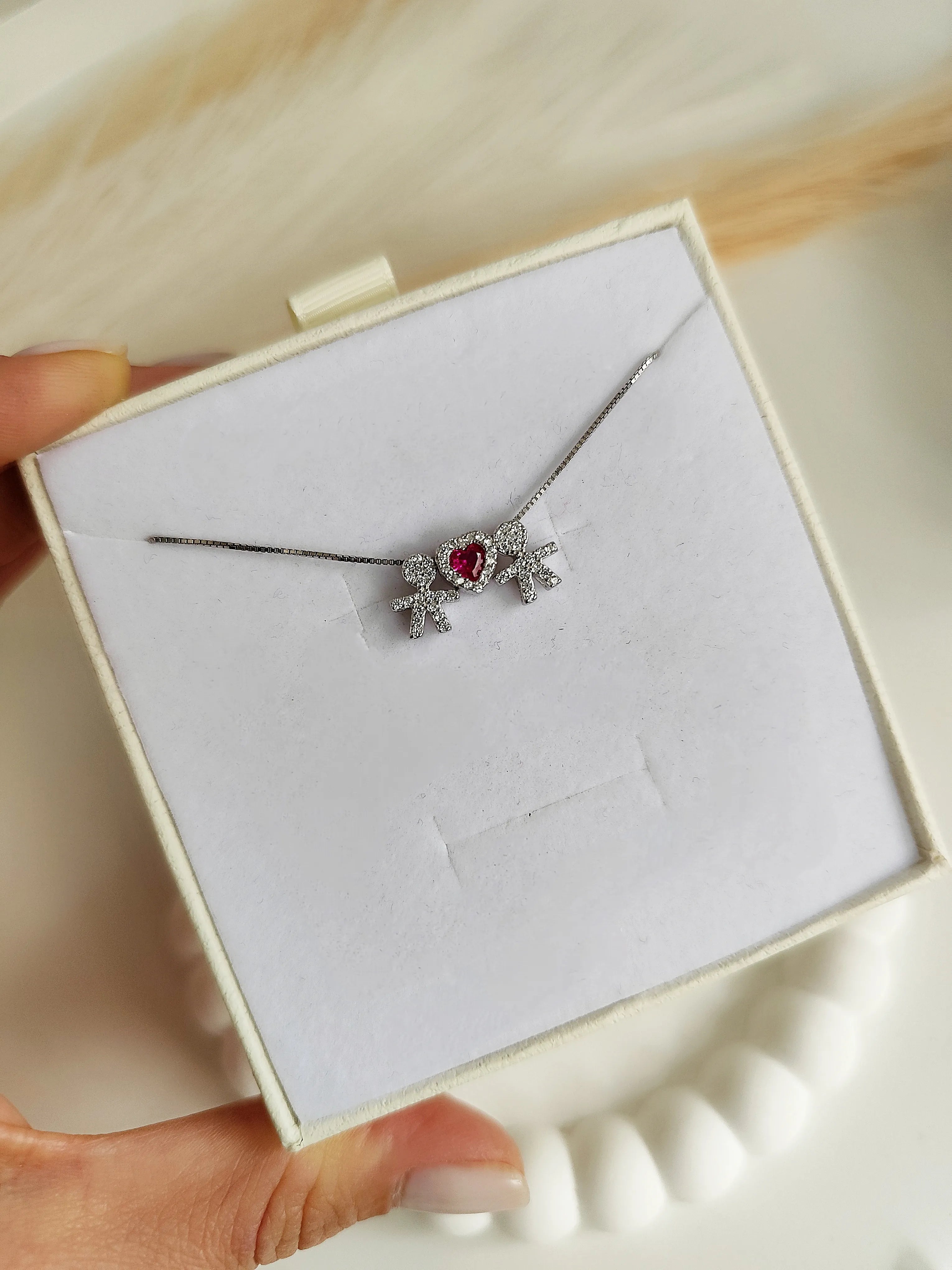 Collana Baby Cuore Piccolo - Filo Singolo