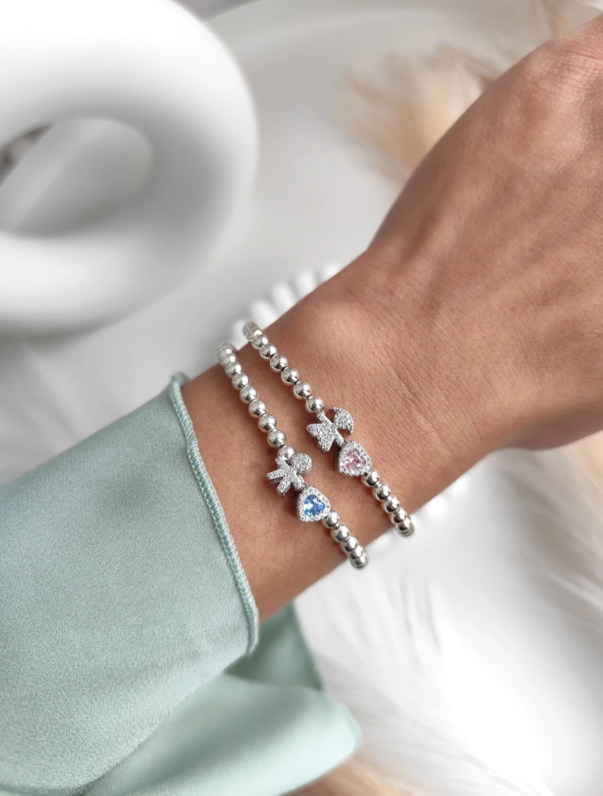 Bracciale Baby Singolo Cuore Piccolo