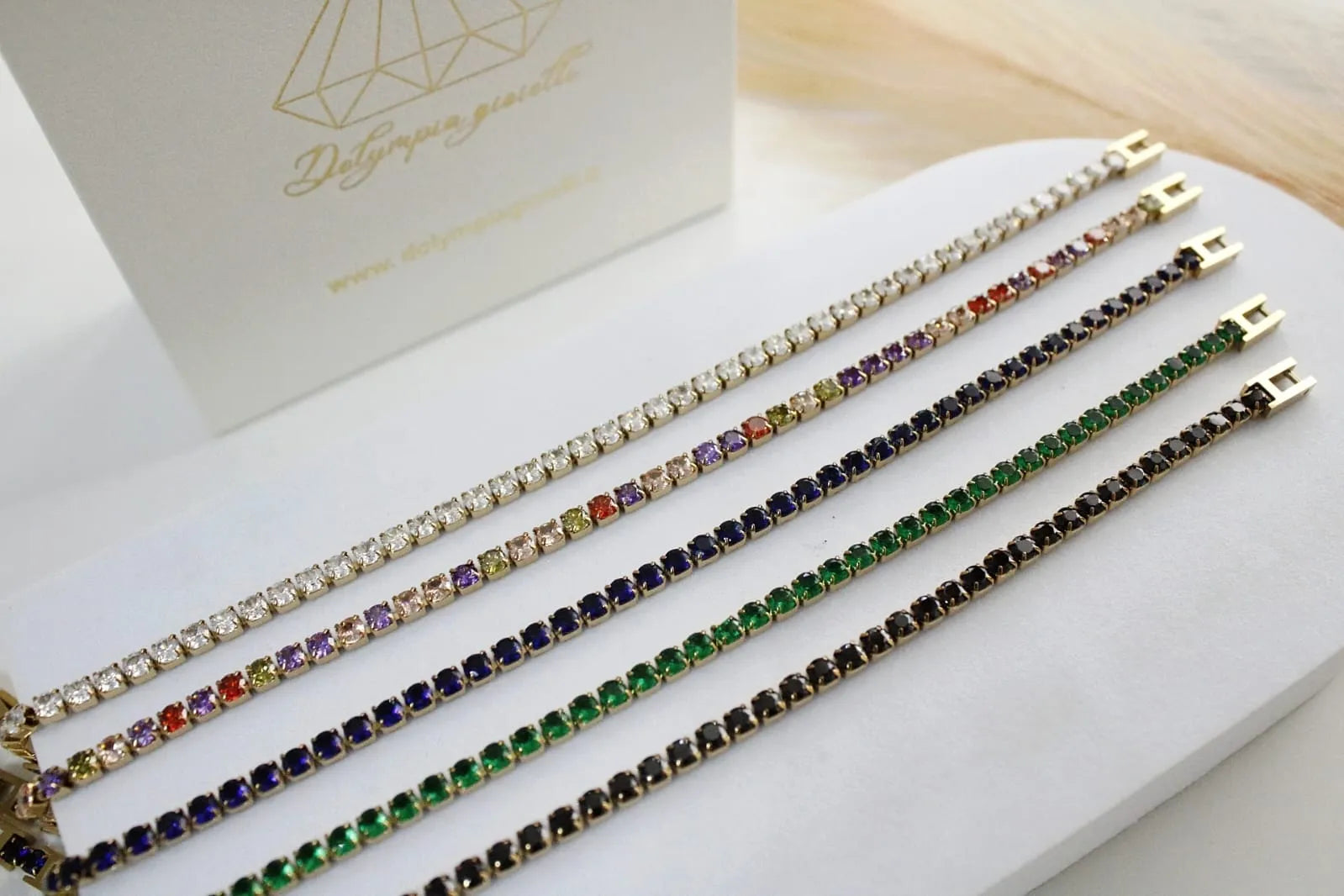 Bracciale Tennis - Acciaio