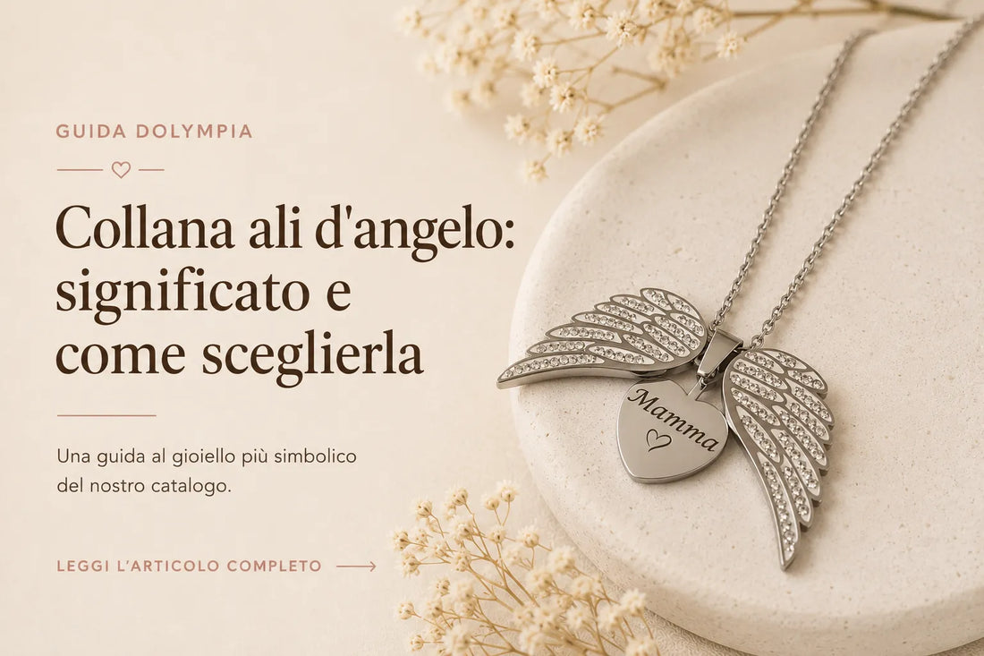 Collana ali d'angelo: significato e come sceglierla