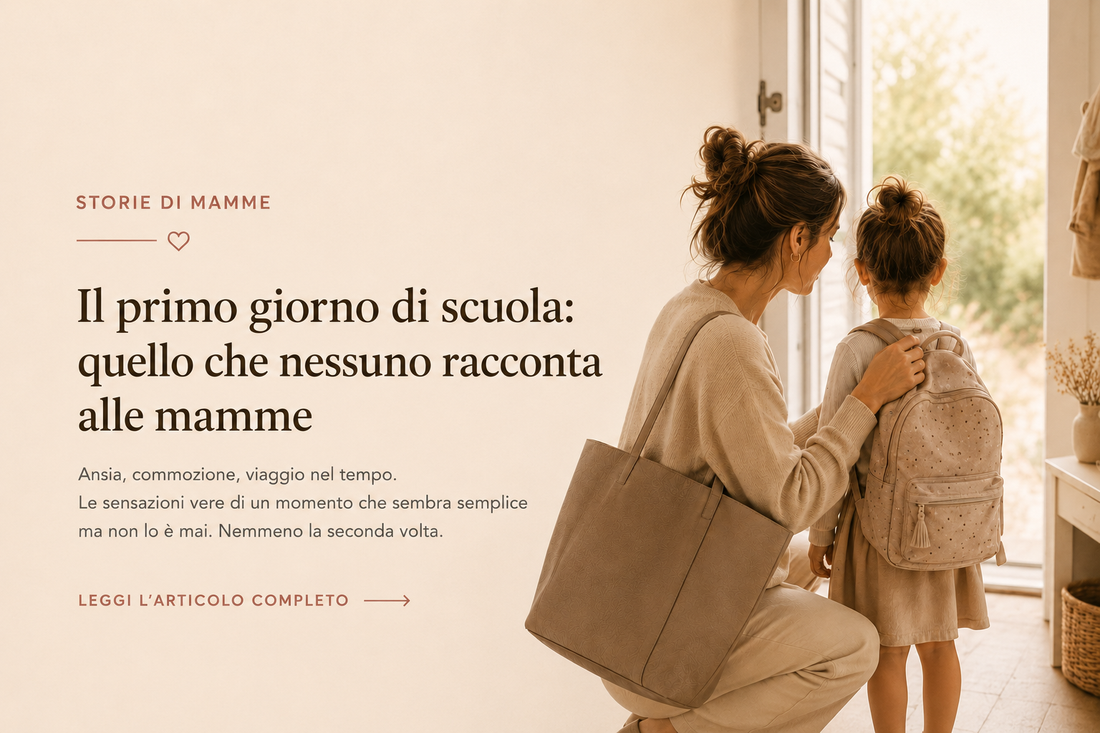 Il primo giorno di scuola: quello che nessuno racconta alle mamme