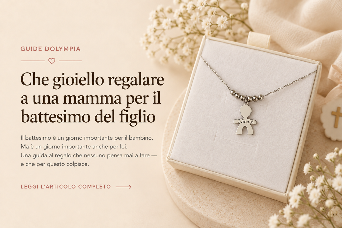 Che gioiello regalare a una mamma per il battesimo del figlio