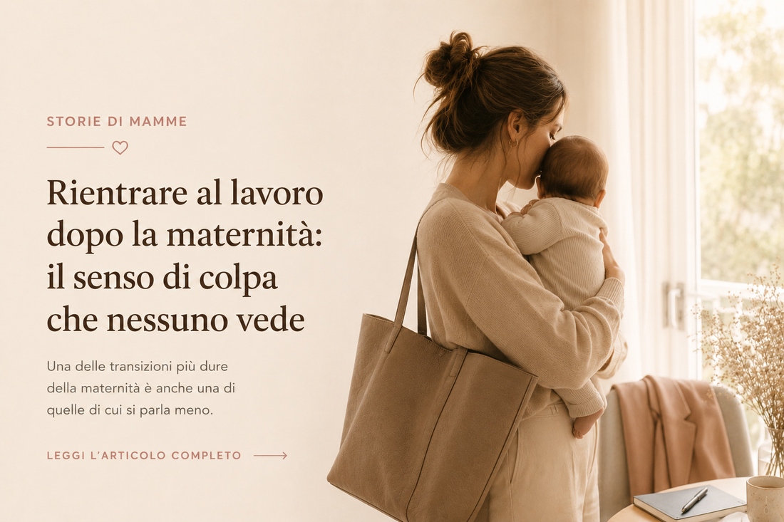 Rientrare al lavoro dopo la maternità: il senso di colpa che nessuno vede