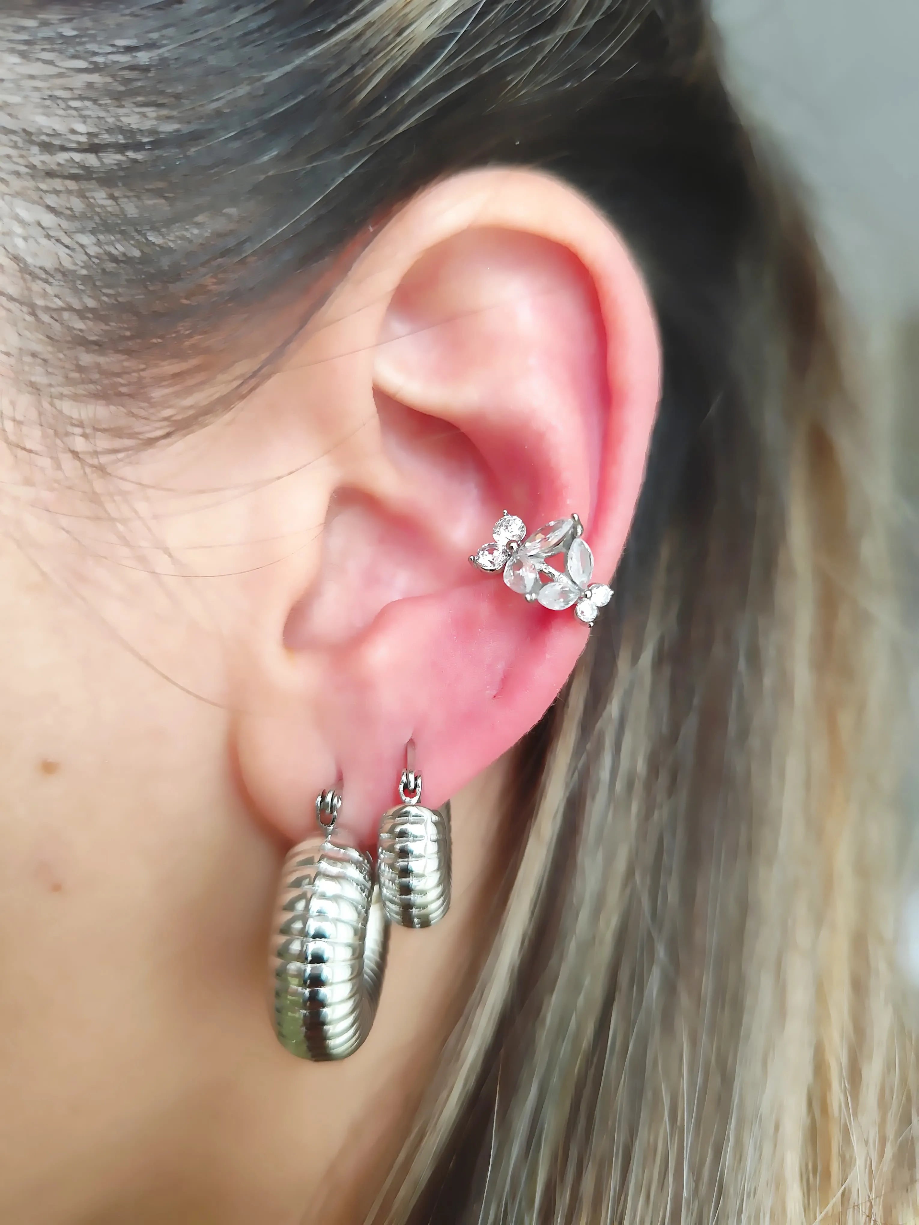 Earcuff farfalla