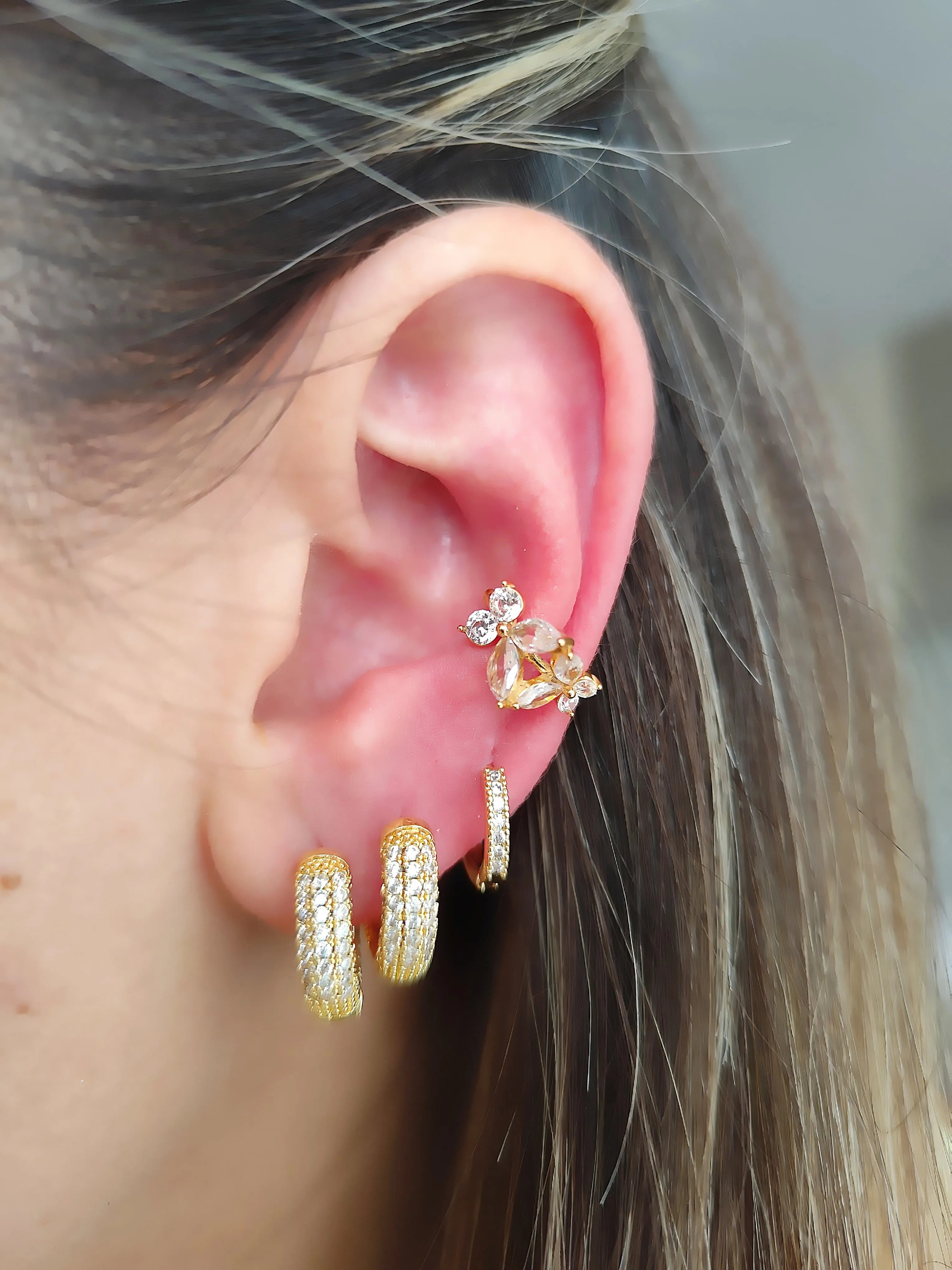 Earcuff farfalla