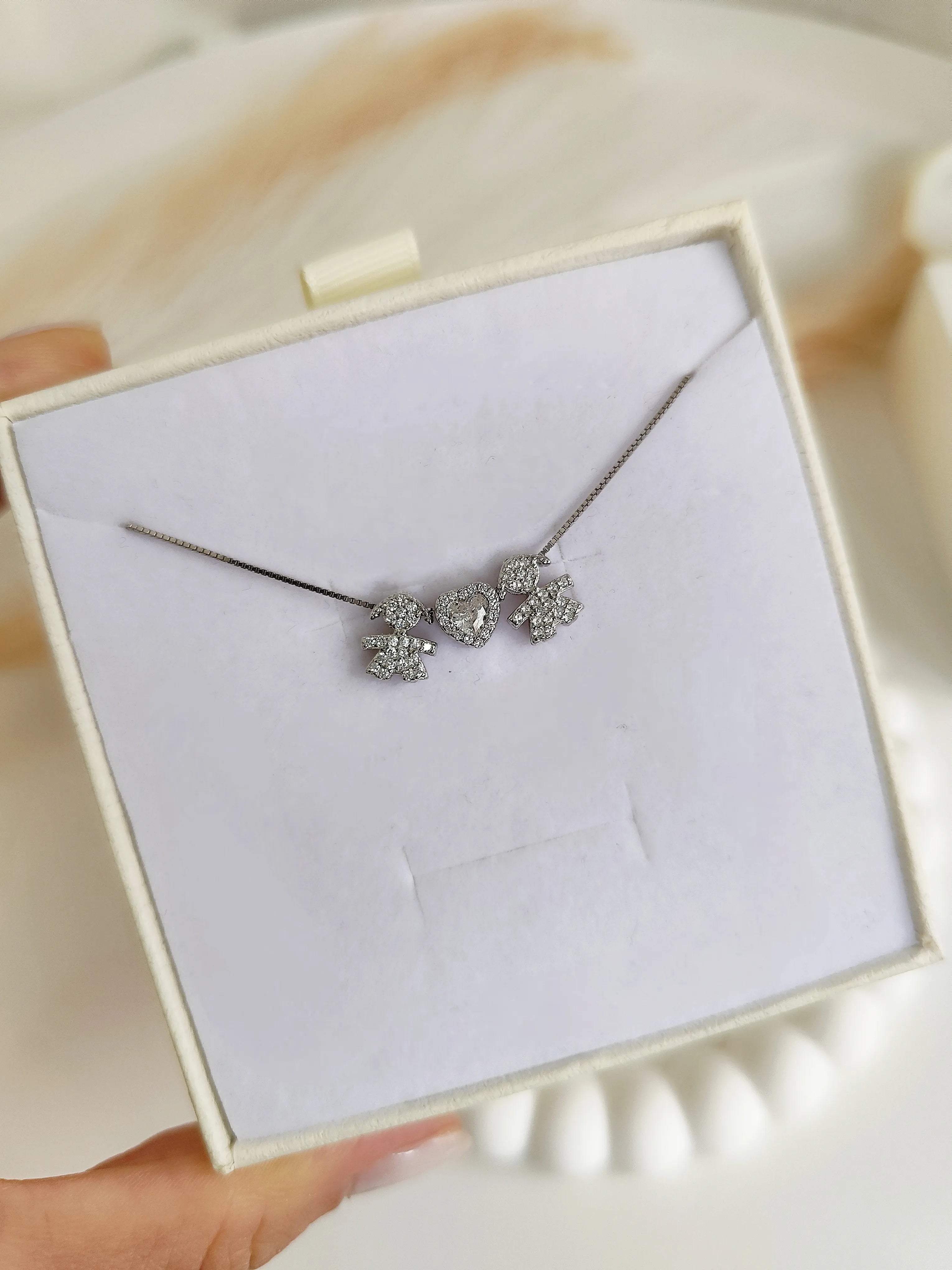 Collana Baby Cuore Piccolo - Filo Singolo