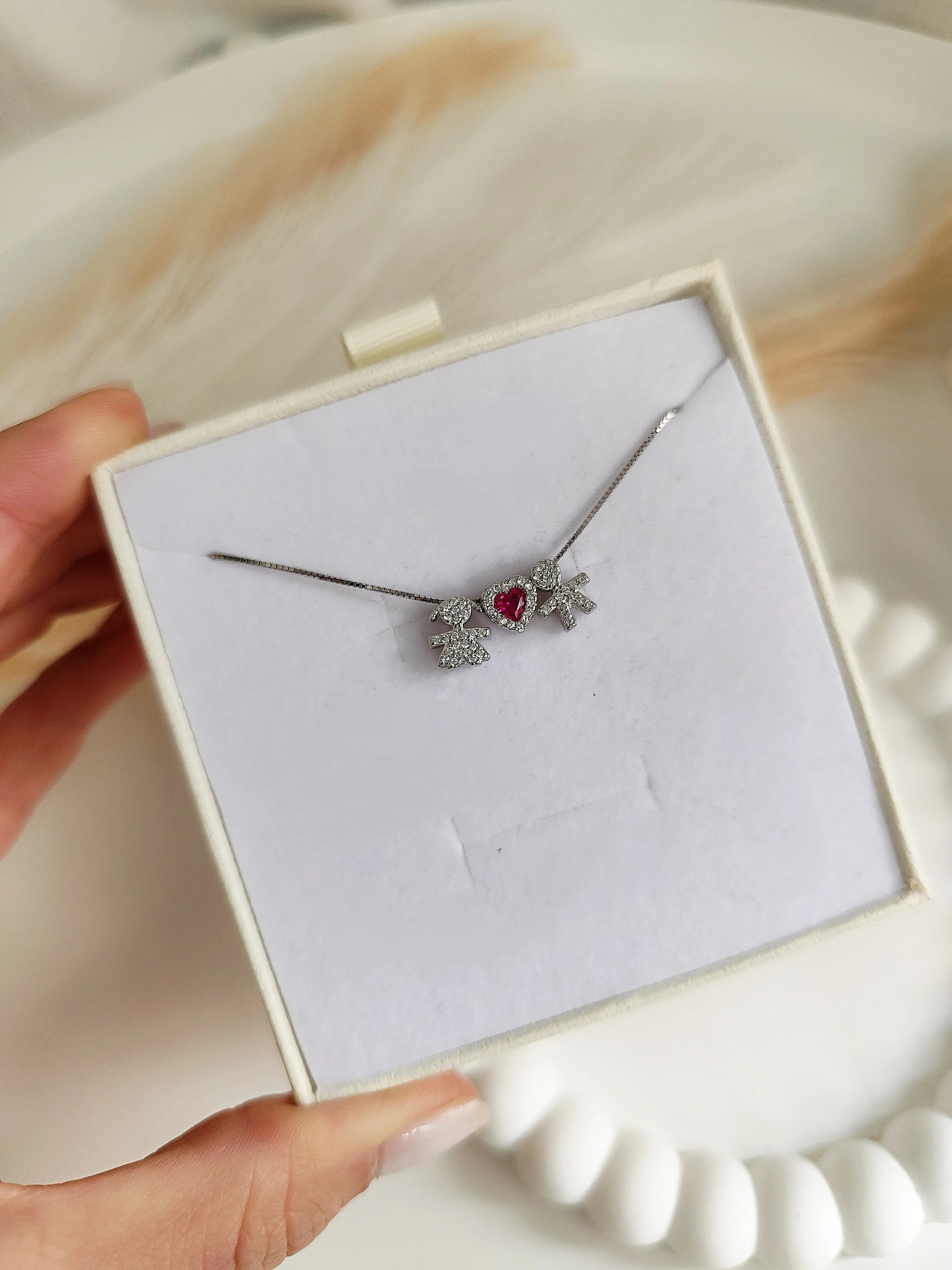 Collana Baby Cuore Piccolo - Filo Singolo