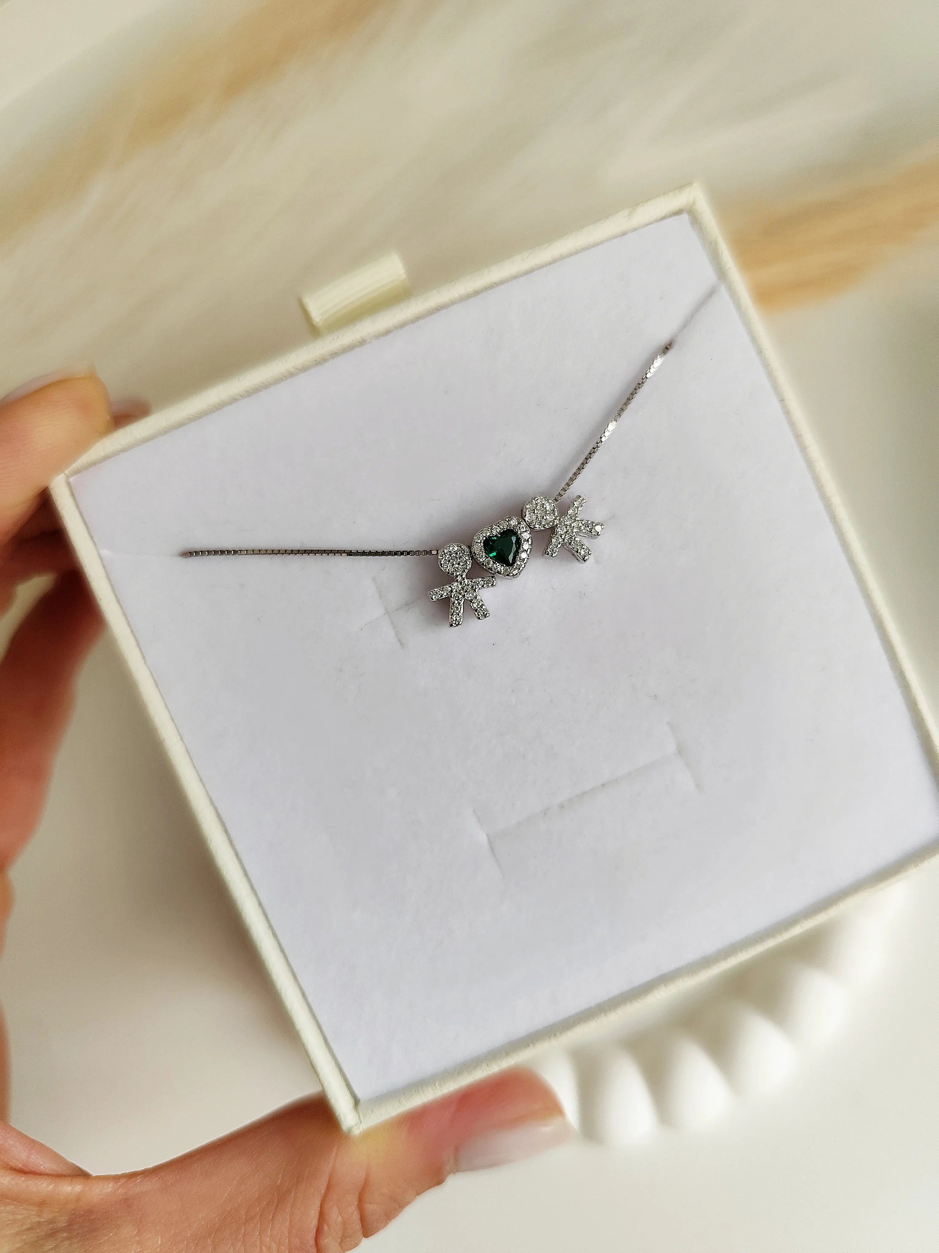 Collana Baby Cuore Piccolo - Filo Singolo