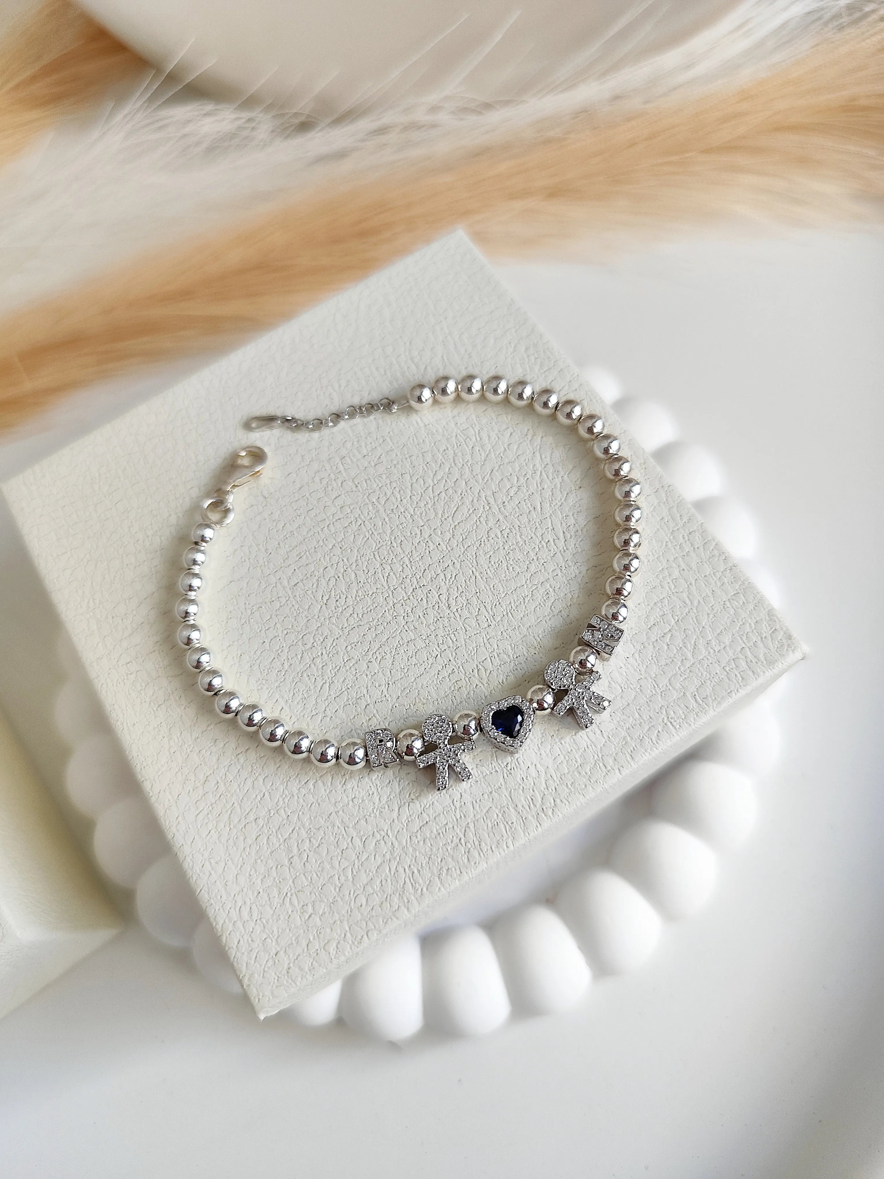 Bracciale Baby con Iniziale