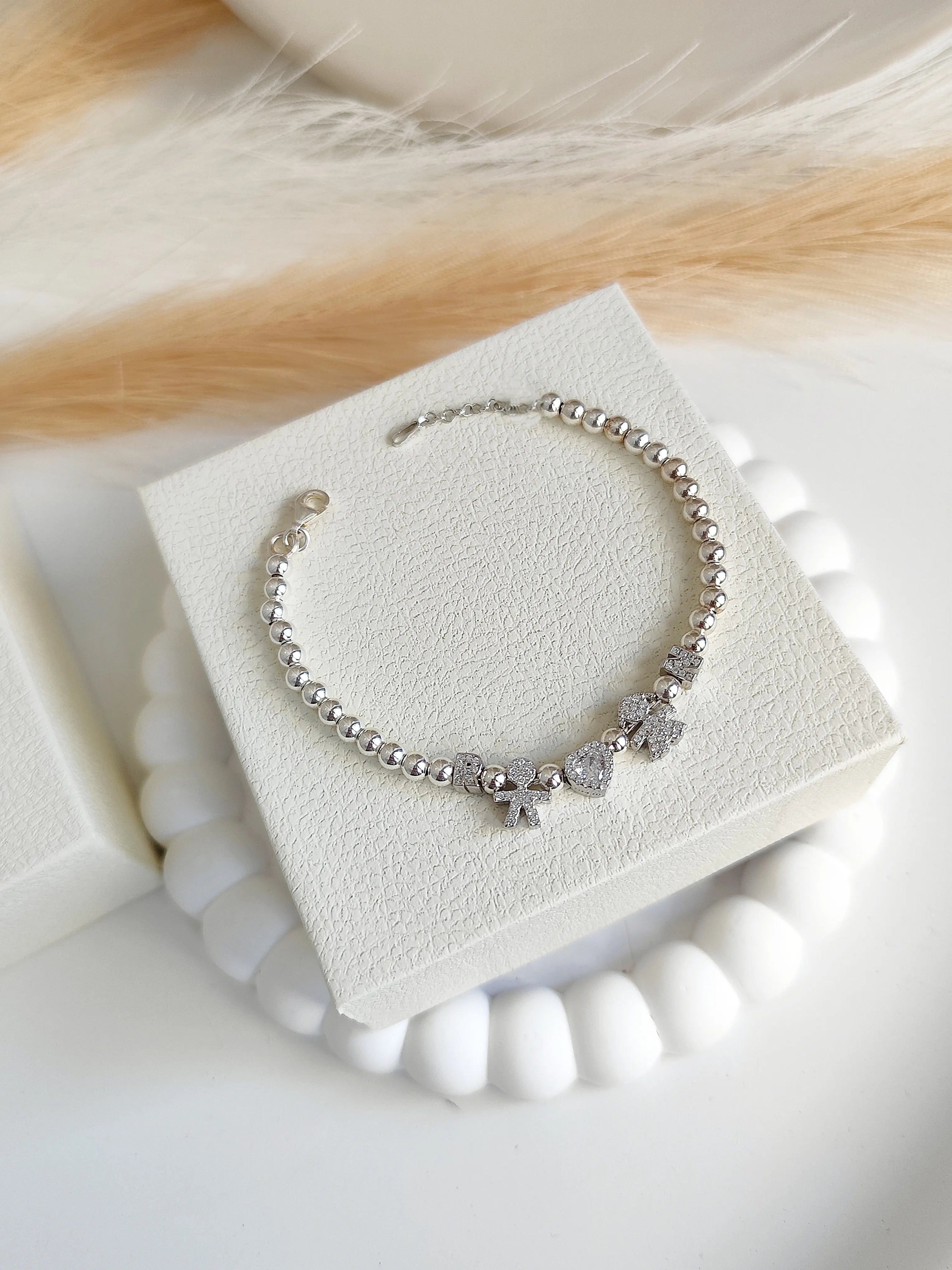 Bracciale Baby con Iniziale