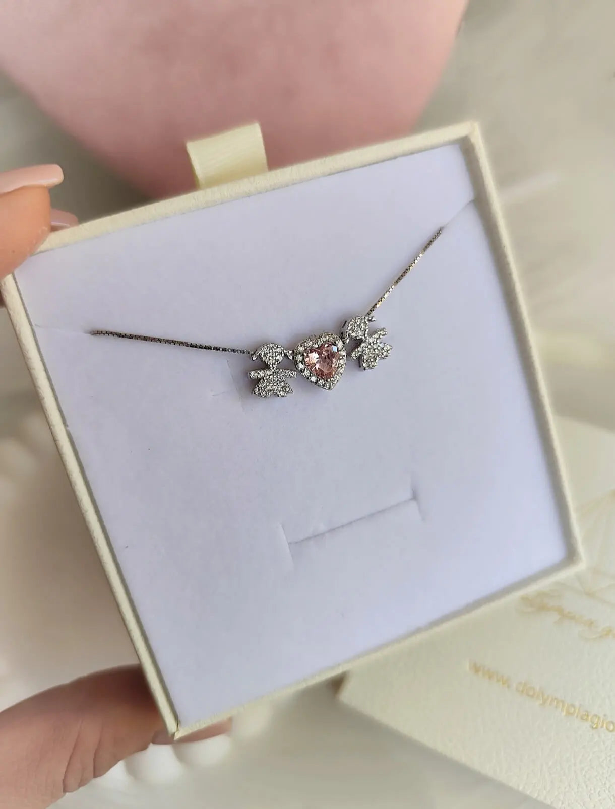 Collana Baby Cuore Grande - Filo Singolo