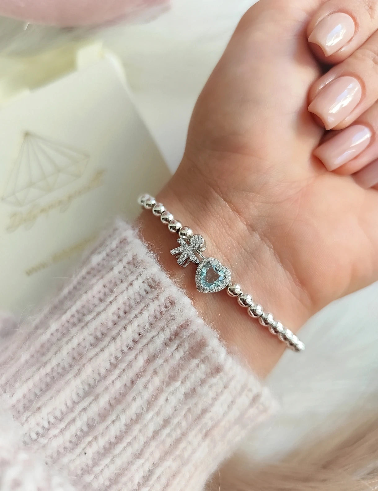 Bracciale Baby Singolo Cuore Grande