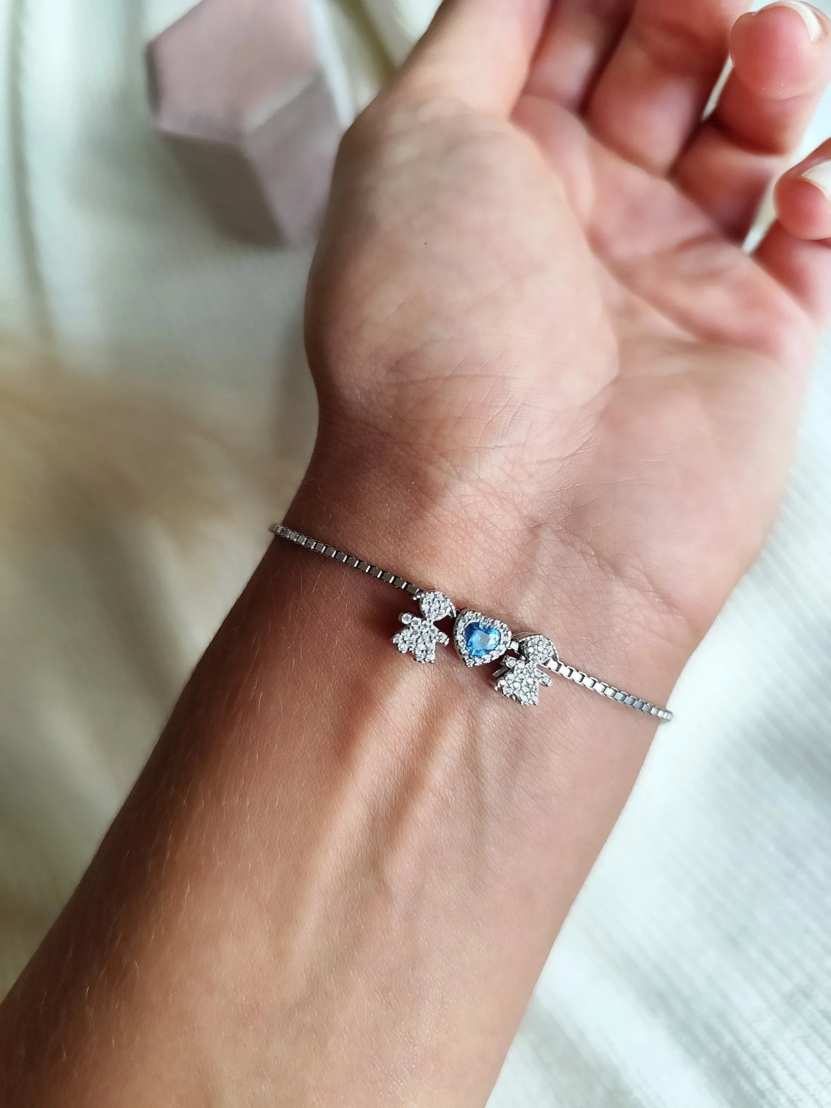 Bracciale Filo Baby Cuore