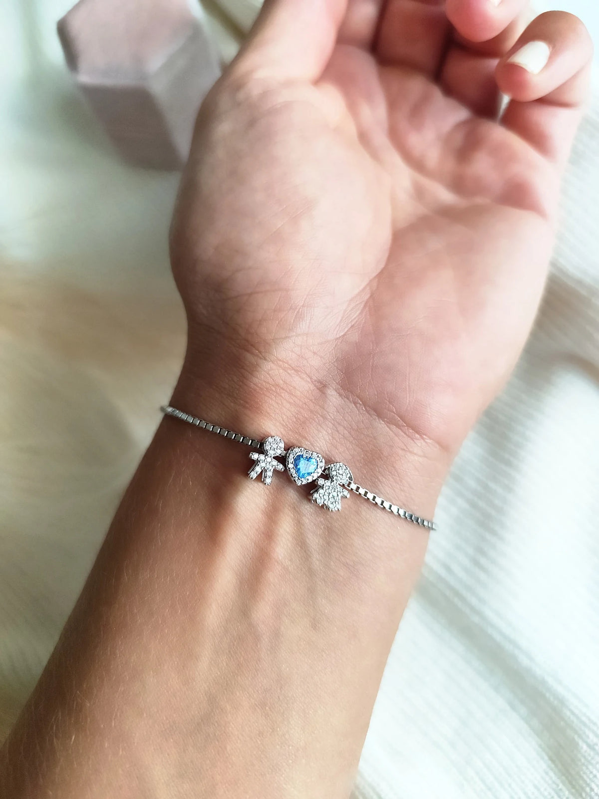 Bracciale Filo Baby Cuore