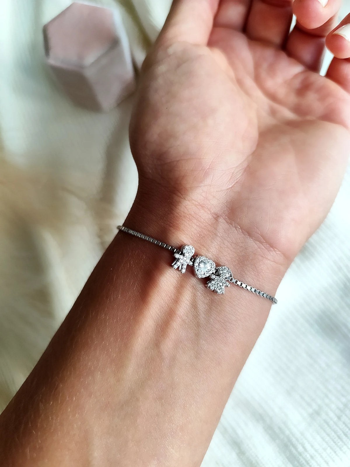 Bracciale Filo Baby Cuore