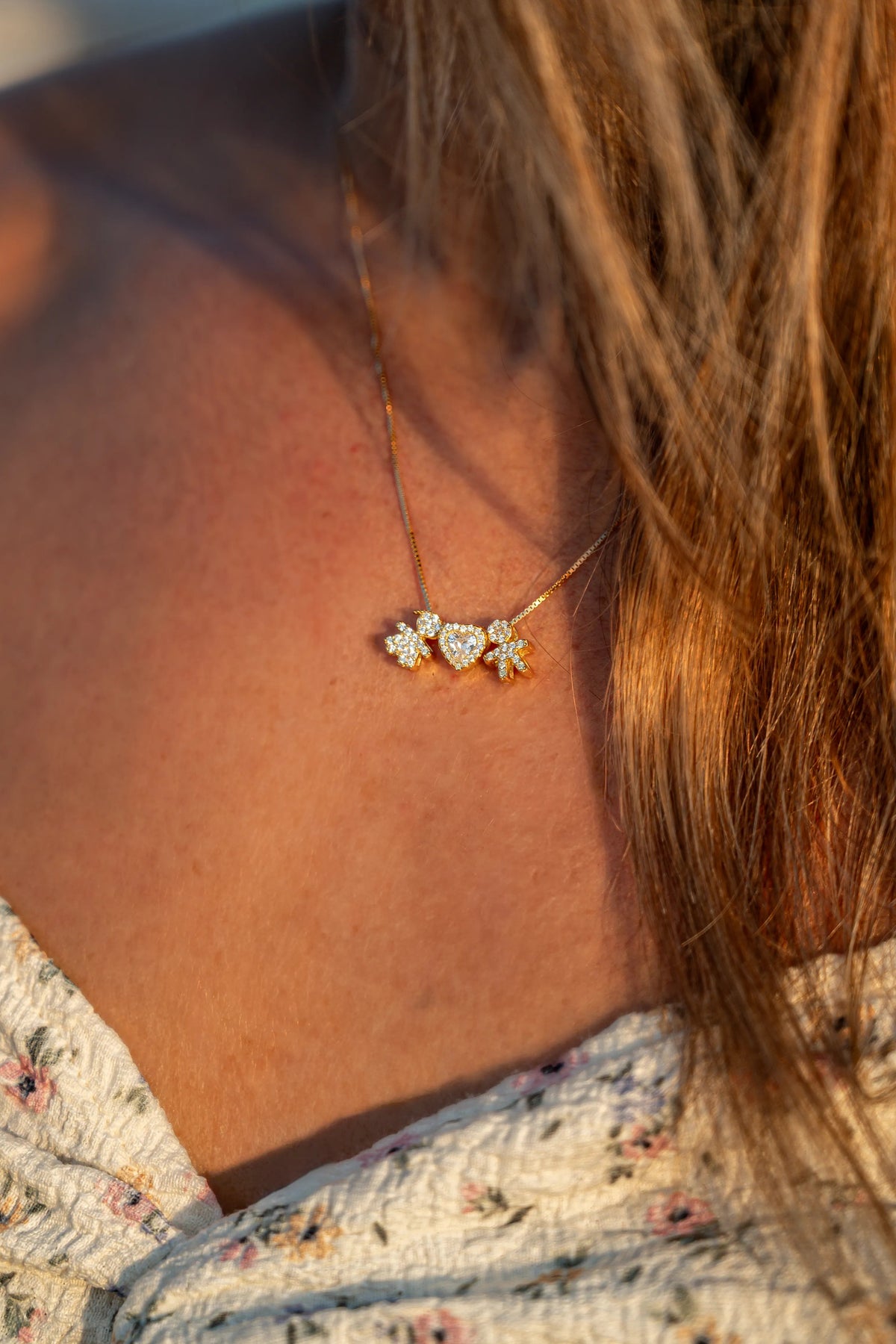 Collana Baby Cuore Piccolo Gold - Filo Singolo