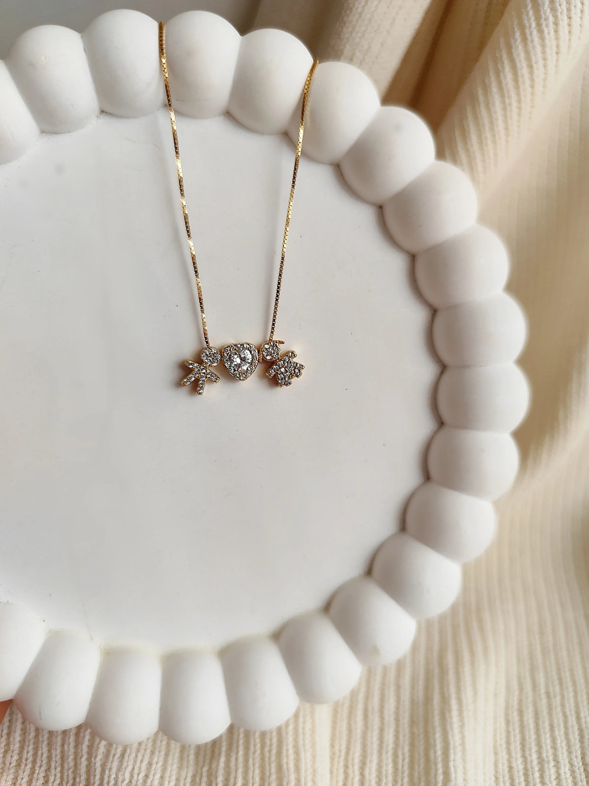 Collana Baby Cuore Piccolo Gold - Filo Singolo