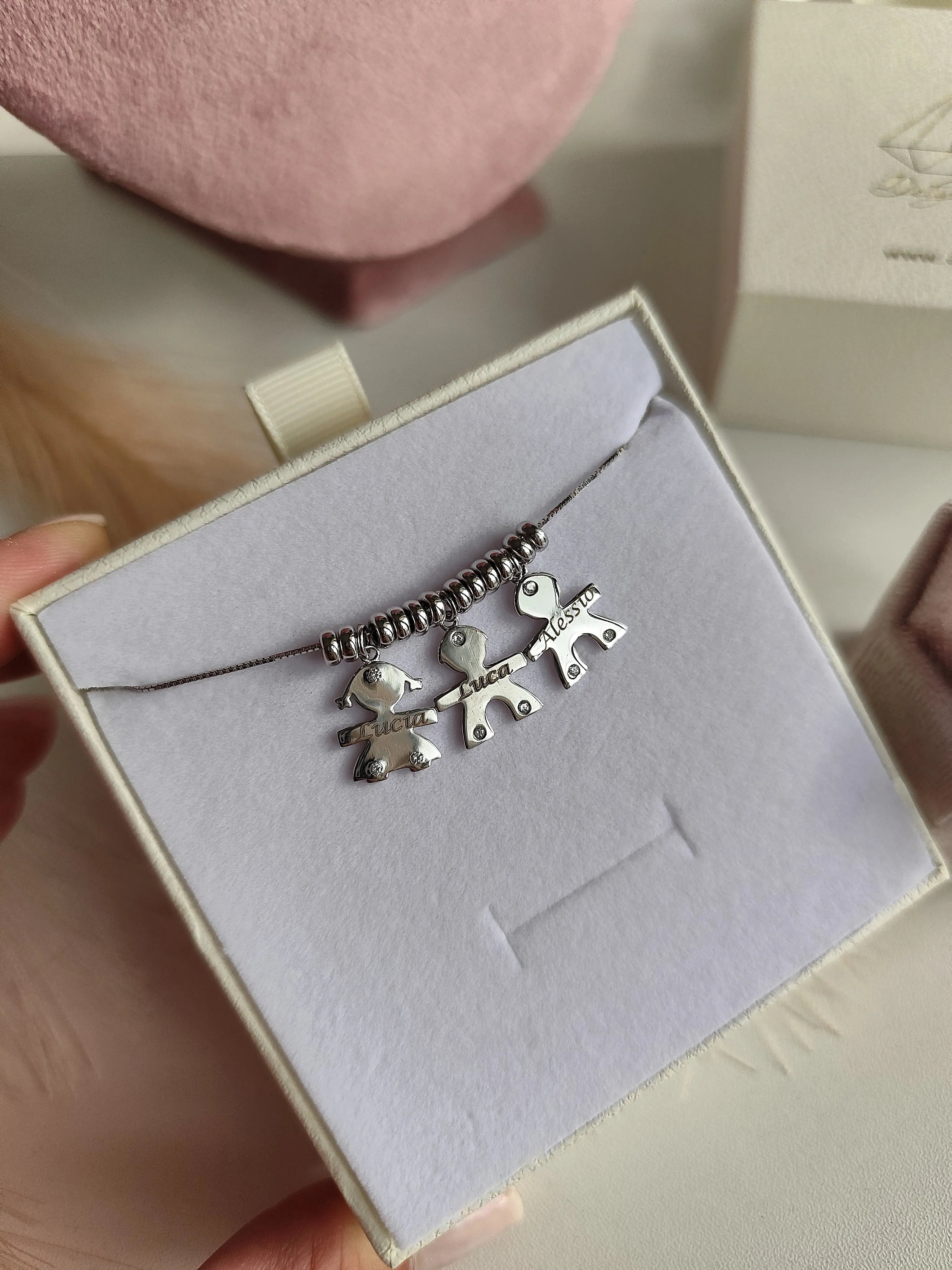 Collana Baby Argento Personalizzata