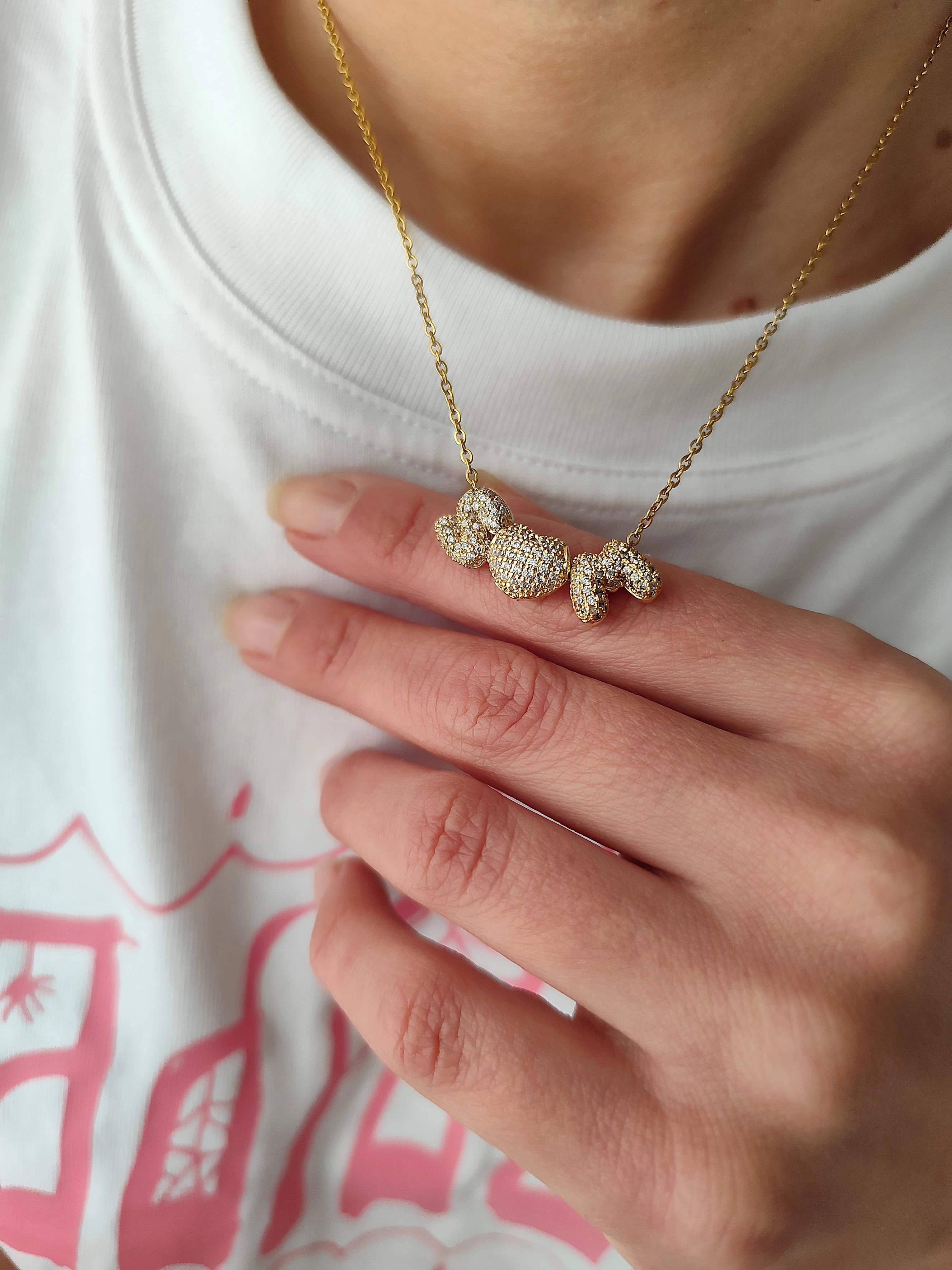 Collana Iniziale Acciaio