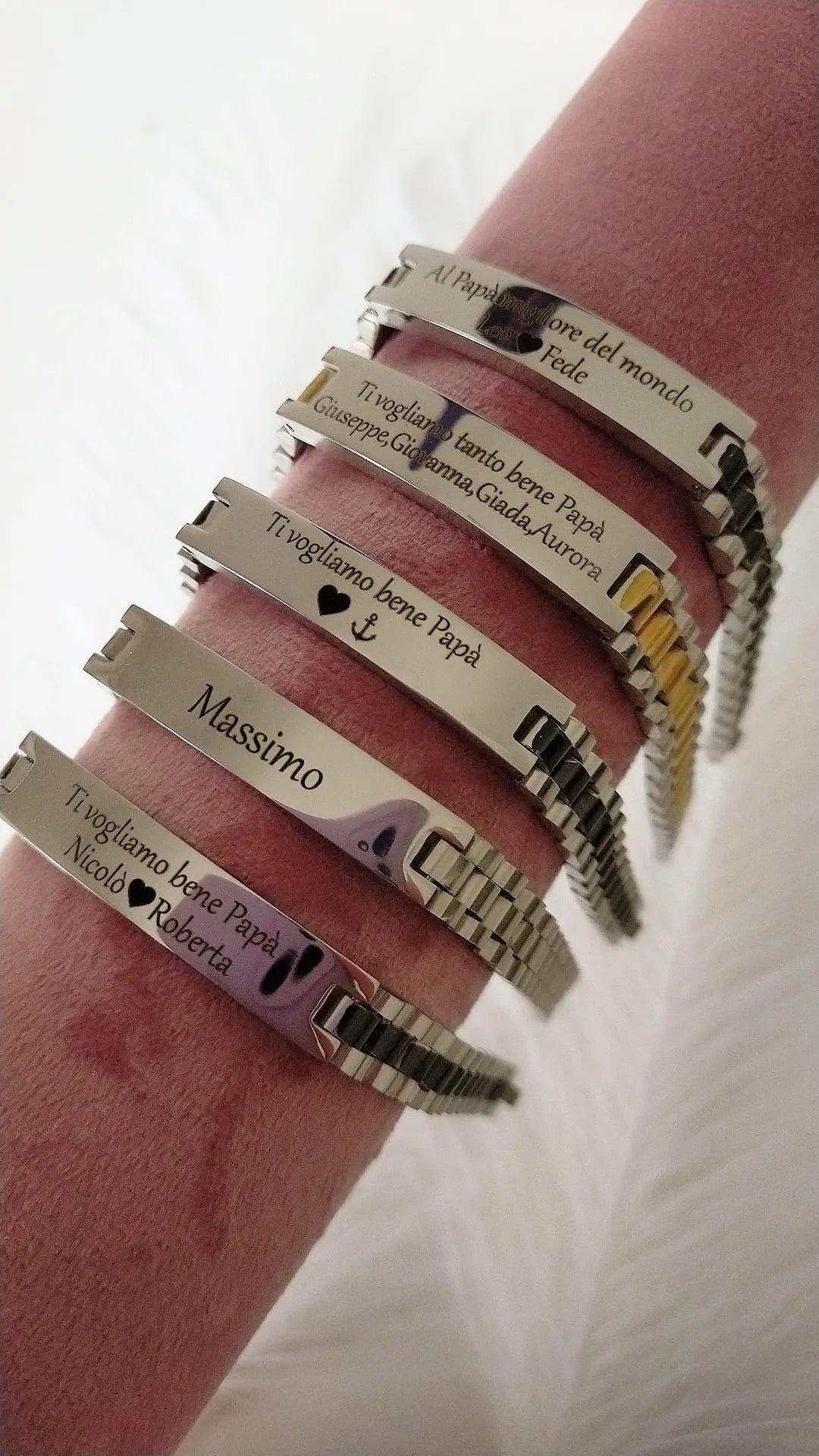 Bracciale dedica